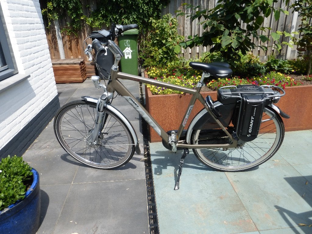 Giant twist go double 36v heren fiets, Ophalen, Minder dan 30 km per accu, Giant, Zo goed als nieuw