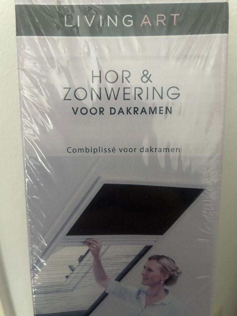 Hor & Zonwering voor dakraam 110x160 cm nieuw in verpakking!, Kunststof, Overige typen, Minder dan 200 cm, Nieuw