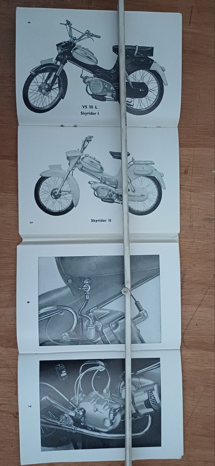 Puch instructieboekje met meerdere modellen  UNIEK !, Fietsen en Brommers, Ophalen of Verzenden, Zo goed als nieuw