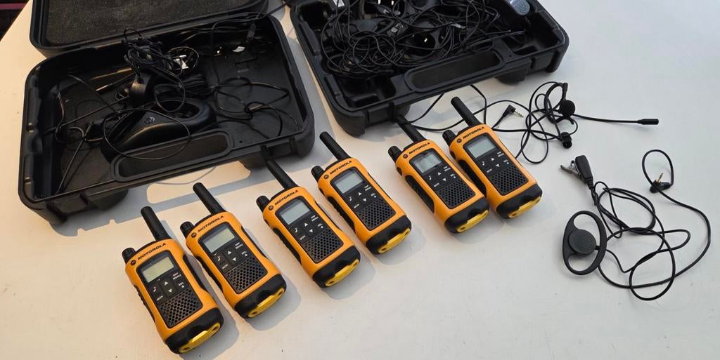 Motorola Tlkr-T80 extreme 6x, Telecommunicatie, Portofoons en Walkie-talkies, Ophalen of Verzenden