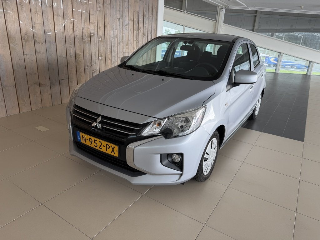Mitsubishi Space Star 1.2 Cool+ (bj 2021), Auto's, Voorwielaandrijving, Stof, Gebruikt, 850 kg