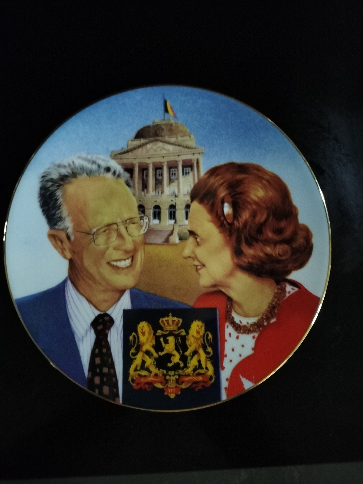 Souvenir Royal Bord  Baudouin / Fabiola 1951-1993, Verzenden, Gebruikt, Buitenland, Servies