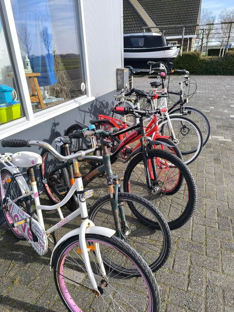 Partij fietsen - Diverse modellen, vanaf €10, Fietsen en Brommers, Overige Fietsen en Brommers, Ophalen, Gebruikt, Diverse merken