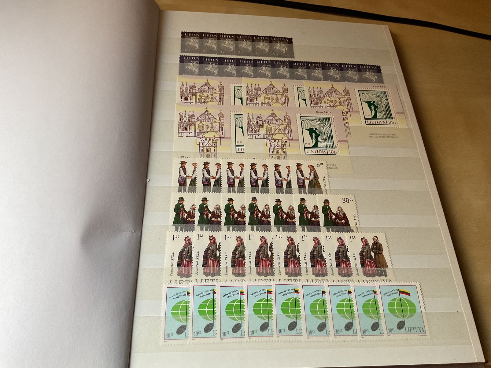Stockboek Litouwen, Ophalen of Verzenden, Buitenland