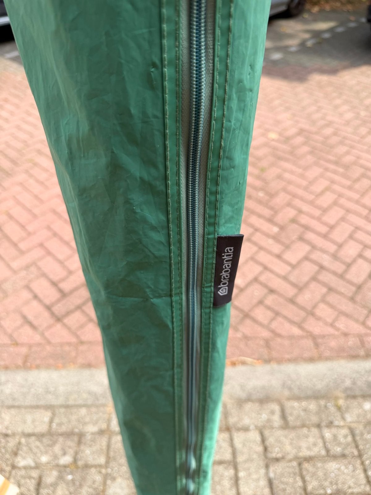 Brabantia Essential droogmolen 40m met beschermhoes, Ophalen of Verzenden, Gebruikt