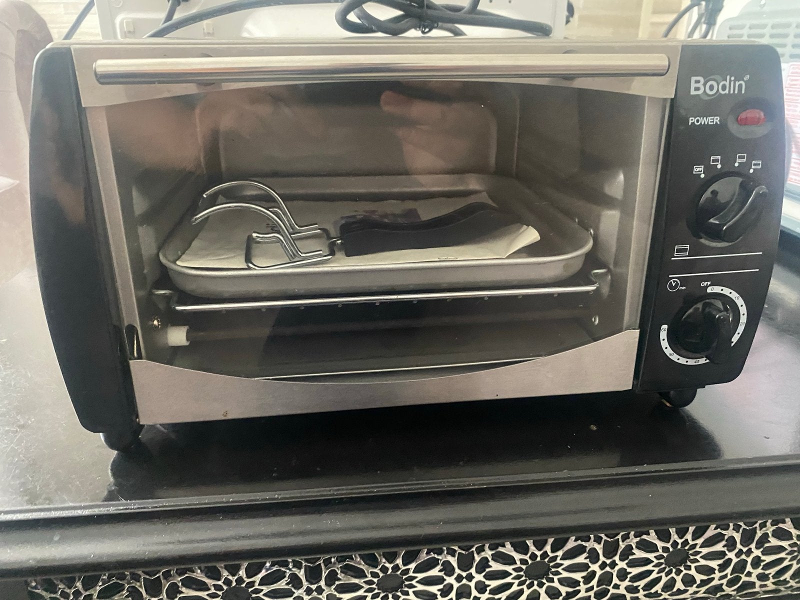 Bodin Snack Toaster - Amper gebruikt, Minder dan 45 cm, Overige merken, Ophalen of Verzenden, Zo goed als nieuw