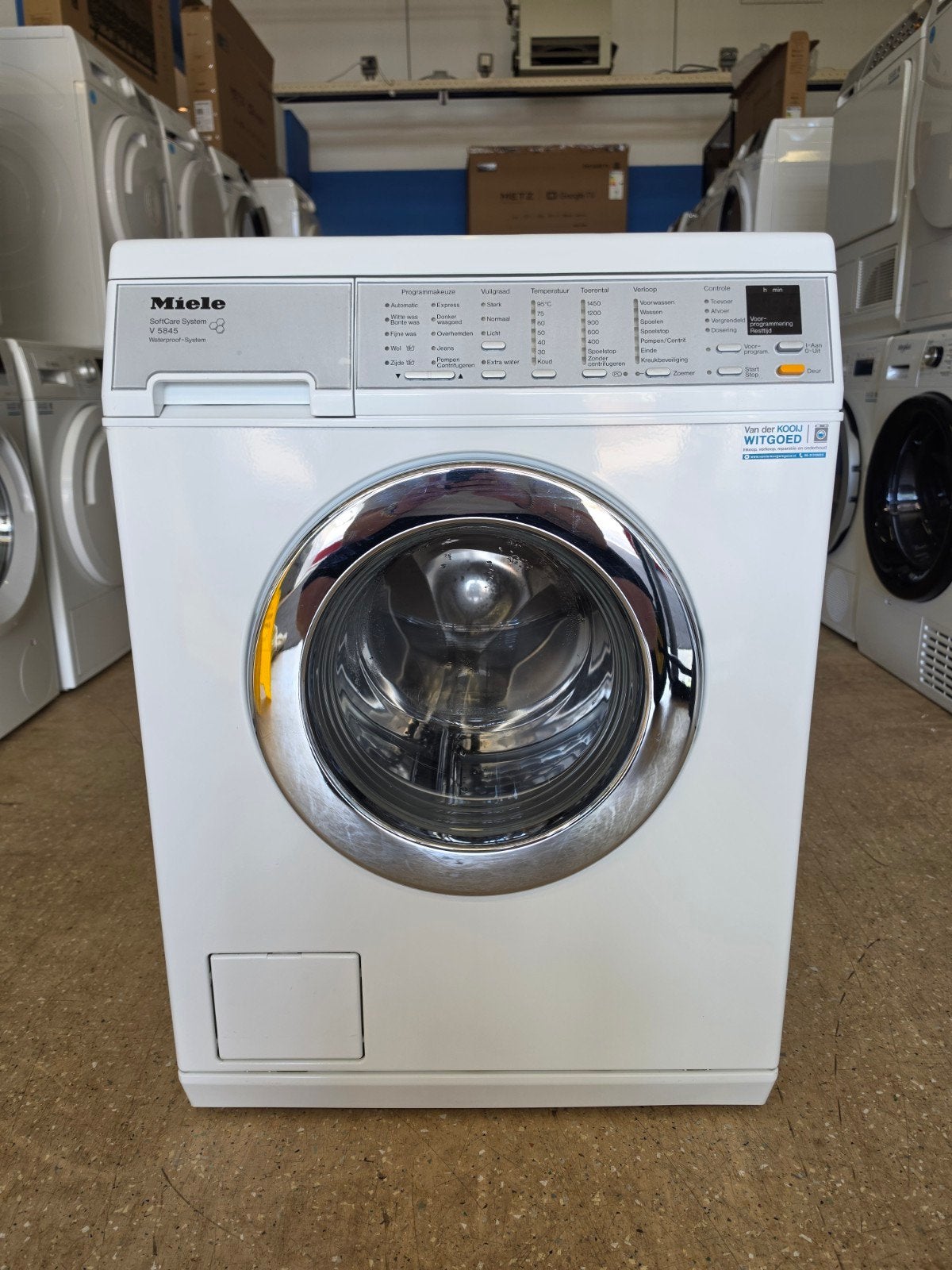 Miele V 5845 Softcare wasmachine | 6 kilo | Gratis thuis 🚚✅, Jirnsum, Ophalen of Verzenden, Voorlader, Vanderkooijwitgoed@hotmail.com
