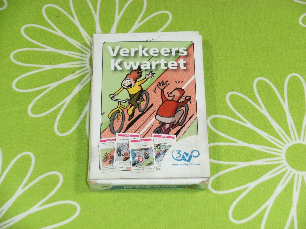 Verkeerskwartet 3VO, Ophalen of Verzenden, Gebruikt, Kwartet(ten)