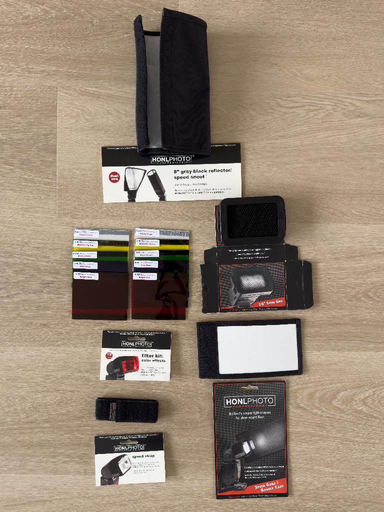 Honl Photo Speed System GOBO toebehoren, Ophalen, Zo goed als nieuw, Lamp of Flitsset