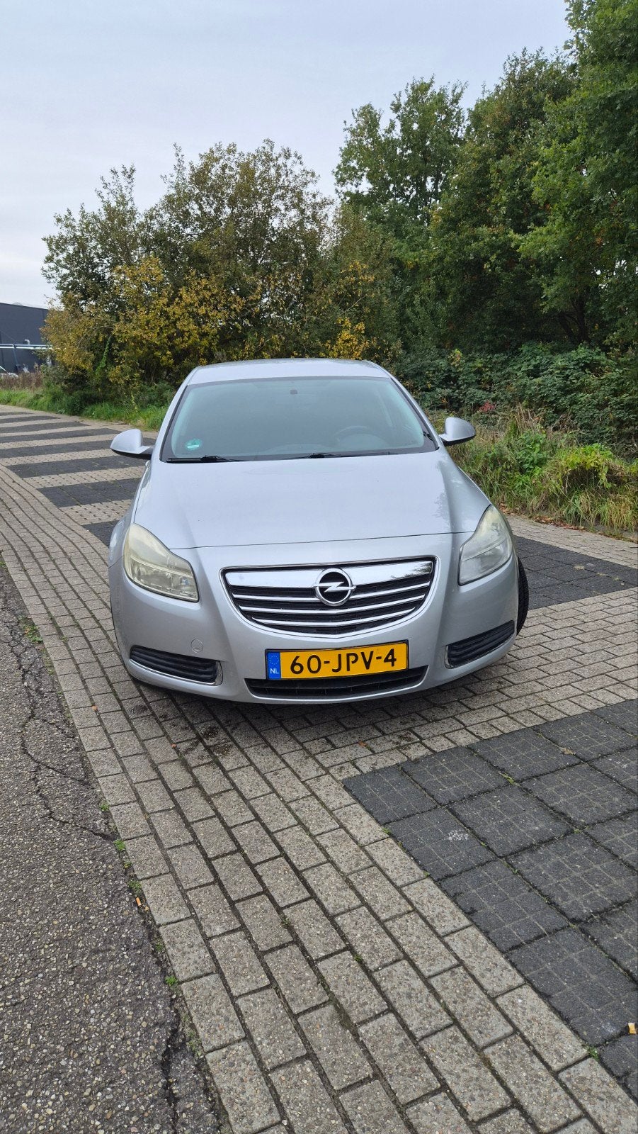 Opel Insignia 1.8 103KW 4-DRS 2009 Grijs, Auto's, Euro 5, Stof, 4 cilinders, Electronic Stability Program (ESP)