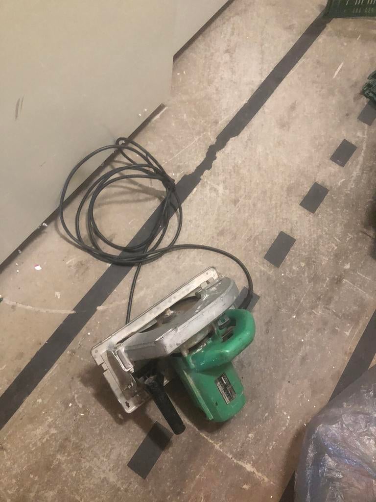 Zaagmachine hitachi, Ophalen of Verzenden, Zo goed als nieuw
