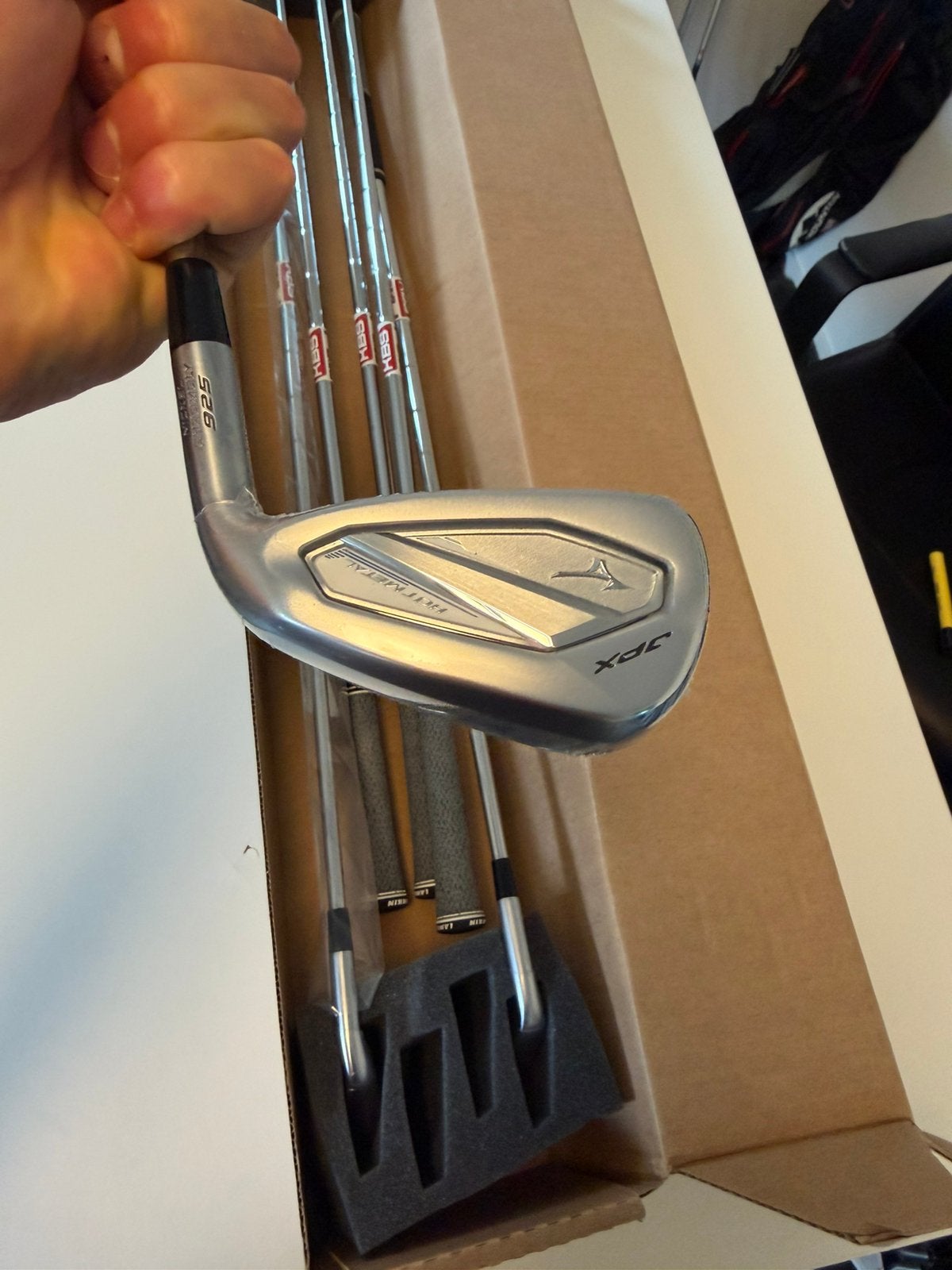 Mizuno JPX925 HM NIEUW - P-5 - testen ok! S flex, Sport en Fitness, Golf, Set, Mizuno, -, -