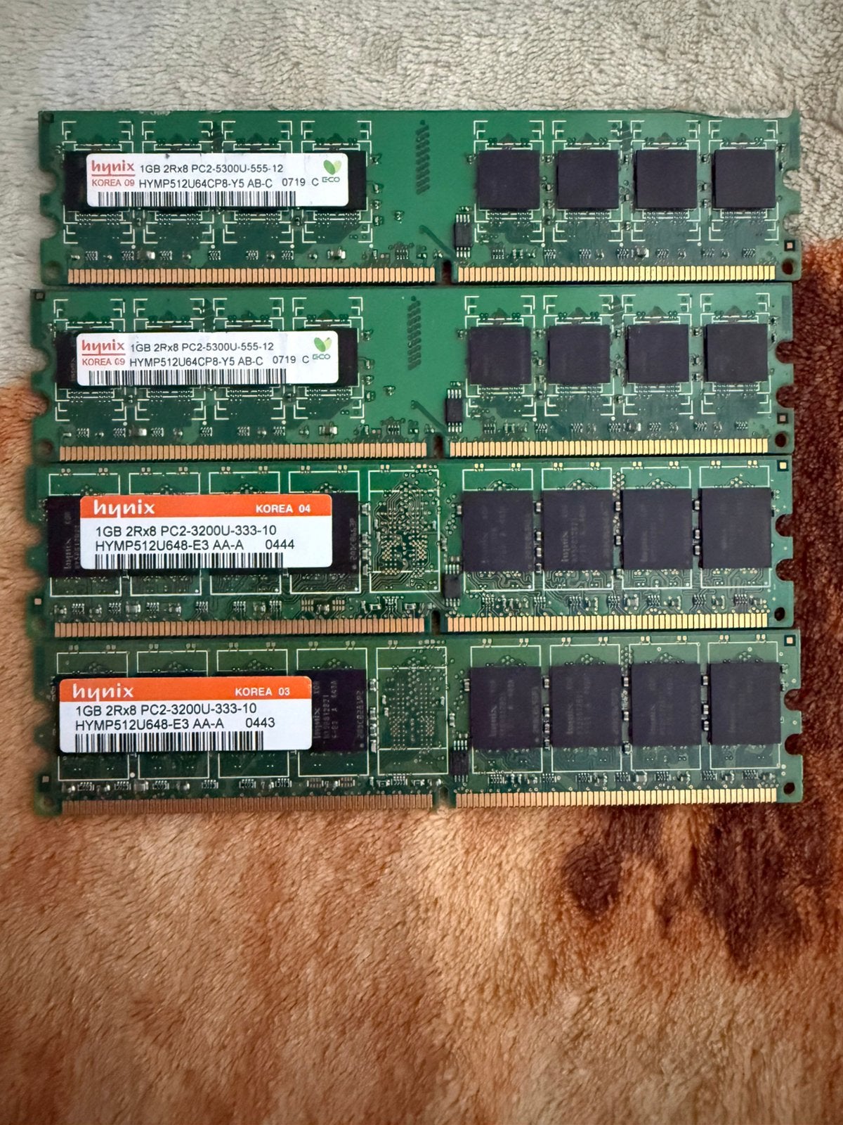 2rx8 pc2, Computers en Software, RAM geheugen, Ophalen of Verzenden, Zo goed als nieuw, DDR4, Desktop