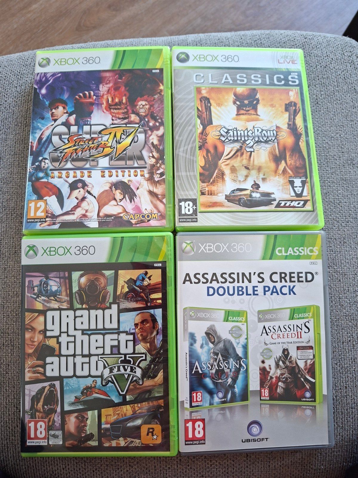 Xbox 360 Games: GTA V, Assassin's Creed, Street Fighter, Spelcomputers en Games, Games | Xbox 360, Avontuur en Actie, Gebruikt