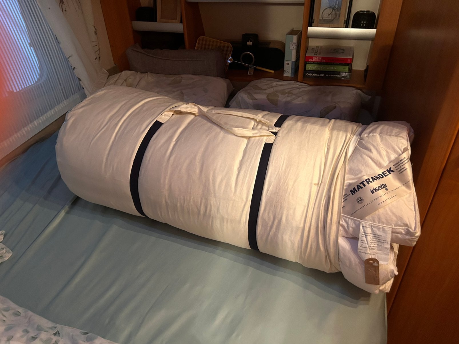 Topper irrissette 90/200, Ophalen of Verzenden, Zo goed als nieuw, Eenpersoons, 90 cm