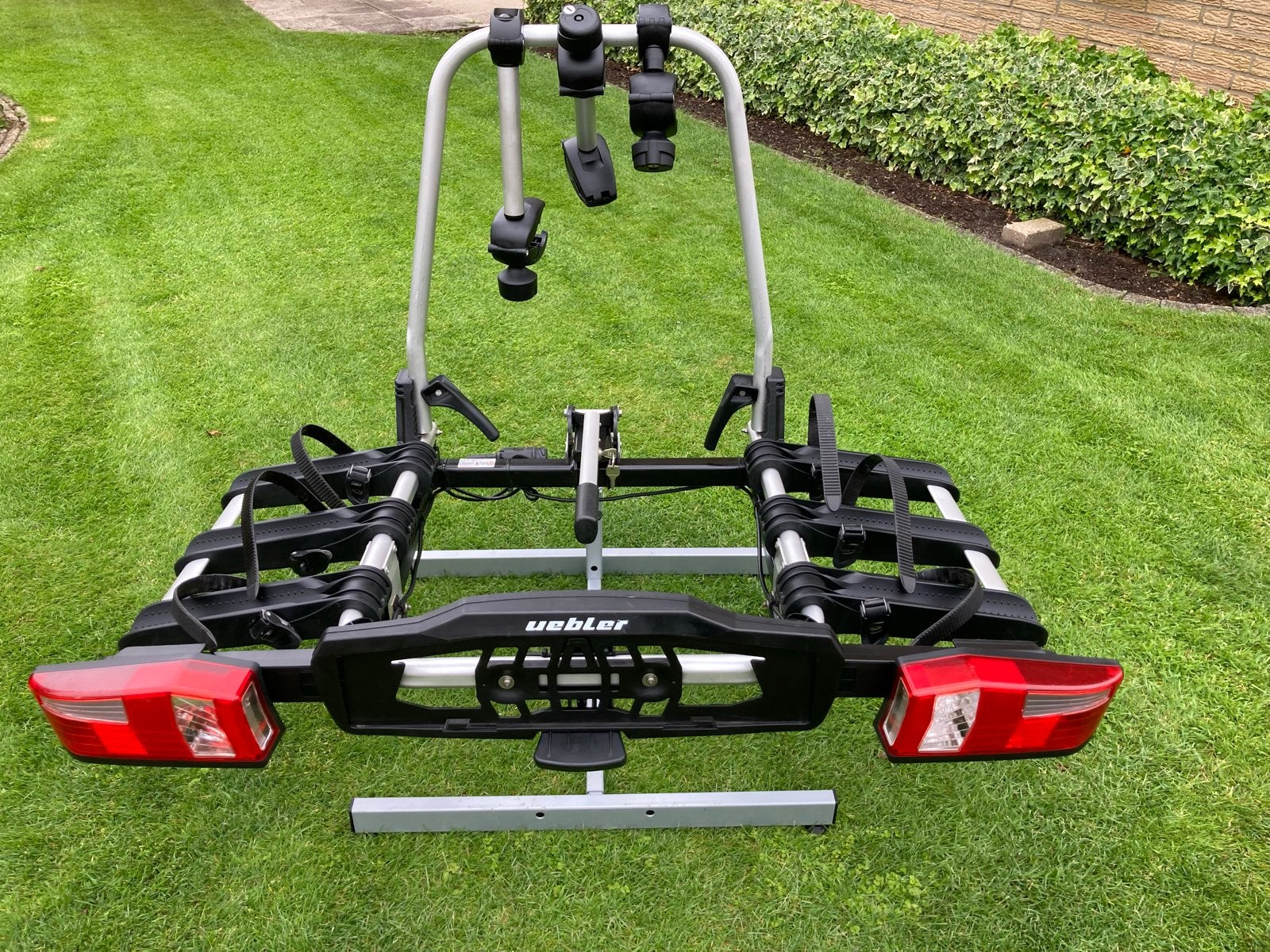 Uebler X-31 S fietsendrager voor 3 fietsen kantelbaar, Auto diversen, Fietsendragers, Ophalen, 3 fietsen of meer, Zo goed als nieuw