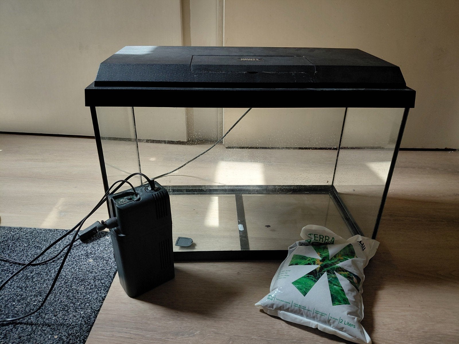 juwel 72 liter (40 x 60 x 30), Ophalen, Gebruikt, Leeg aquarium, Verwarming
