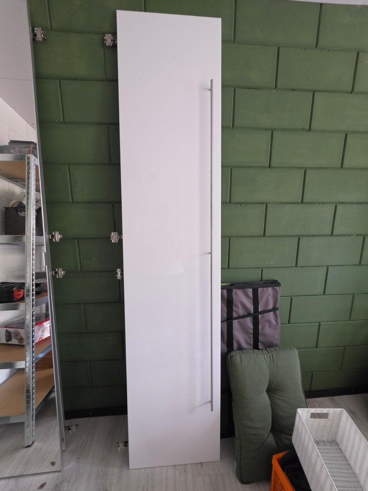Glanzende witte kastdeur IKEA Pax (236 cm), Huis en Inrichting, Kasten | Kledingkasten, Ophalen, Overige materialen, Minder dan 50 cm