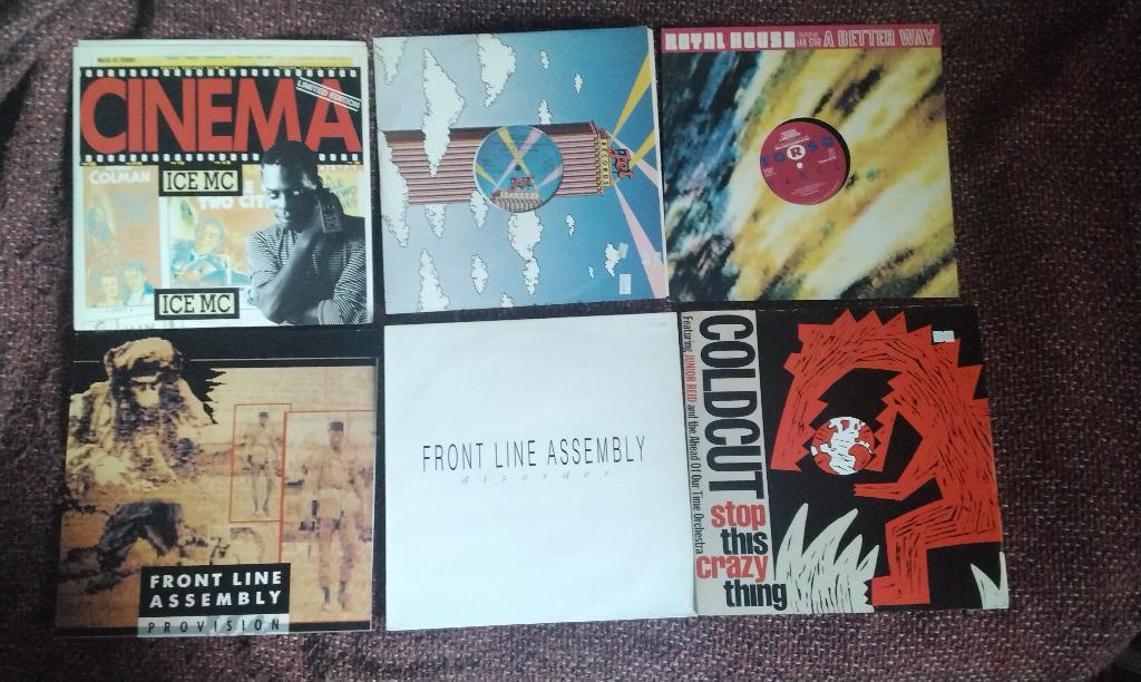 Collectie Lp's Maxi 12 inch Vinyl House Metal Electro, Cd's en Dvd's, Vinyl | Dance en House, Ophalen, Zo goed als nieuw, 12 inch