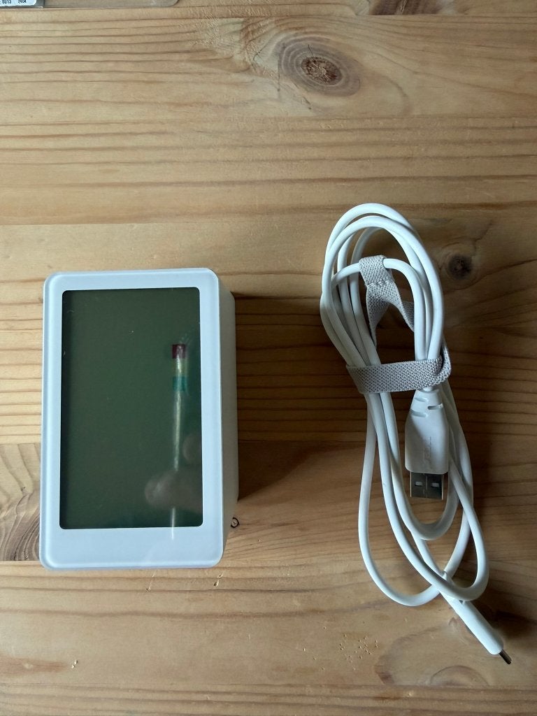 Te koop: Ikea VINDSTYRKA luchtkwaliteitsensor, Ophalen of Verzenden, Zo goed als nieuw