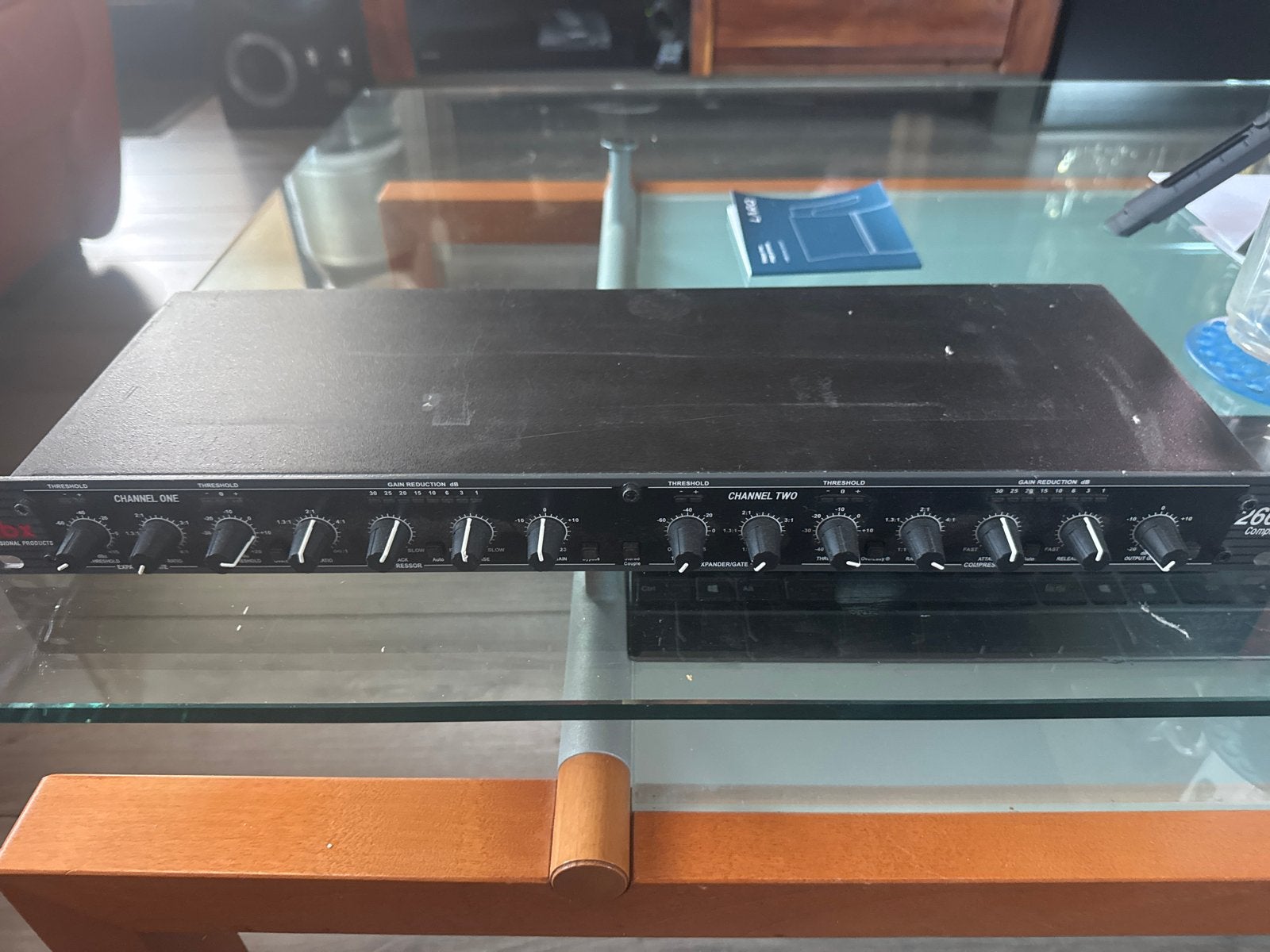 DBX 266 XL Compressor Limiter Gate - 2 Kanalen, Muziek en Instrumenten, Effecten, Ophalen of Verzenden, Gebruikt, Compressor