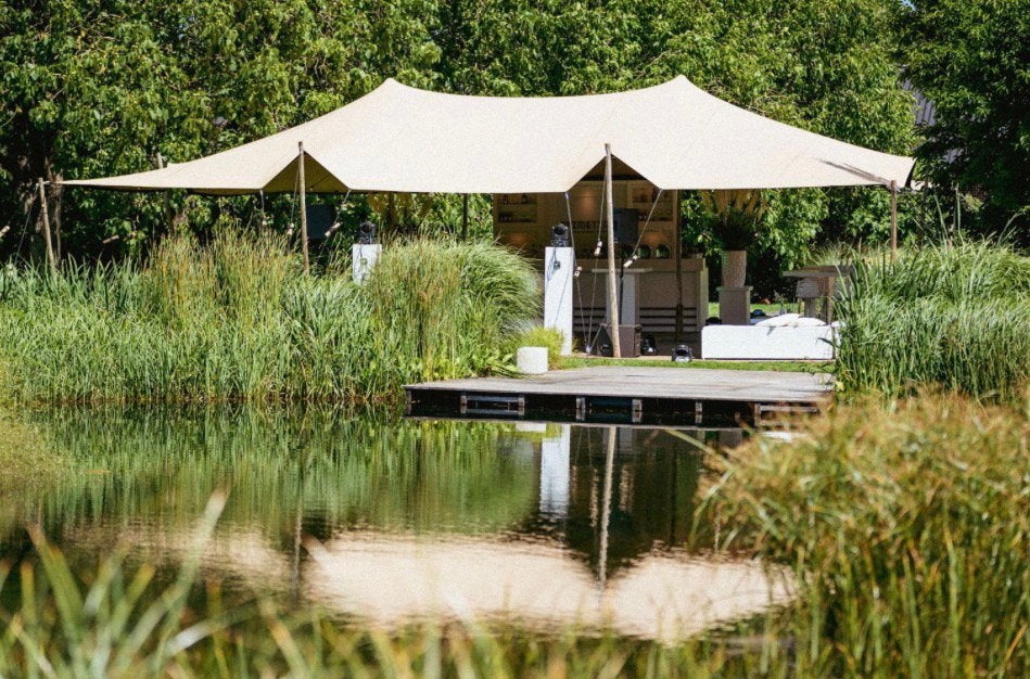 10x15 stretchtent te huur voor maar 950,- 2027/2028, Ophalen of Verzenden, Zo goed als nieuw