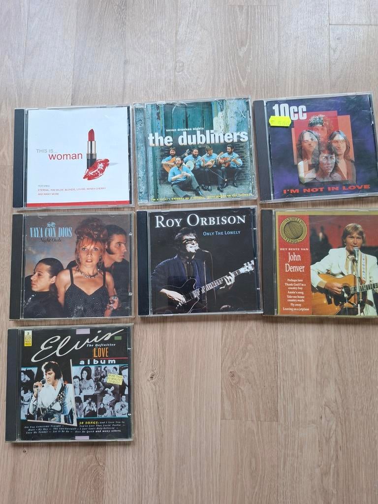CD collectie van diverse wereldartiesten, Ophalen of Verzenden, 1980 - 1989, Gebruikt