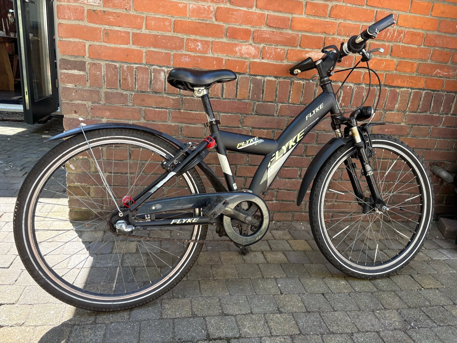 Flyke mountainbike 24 inch, Ophalen, Gebruikt, Terugtraprem, 20 inch of meer