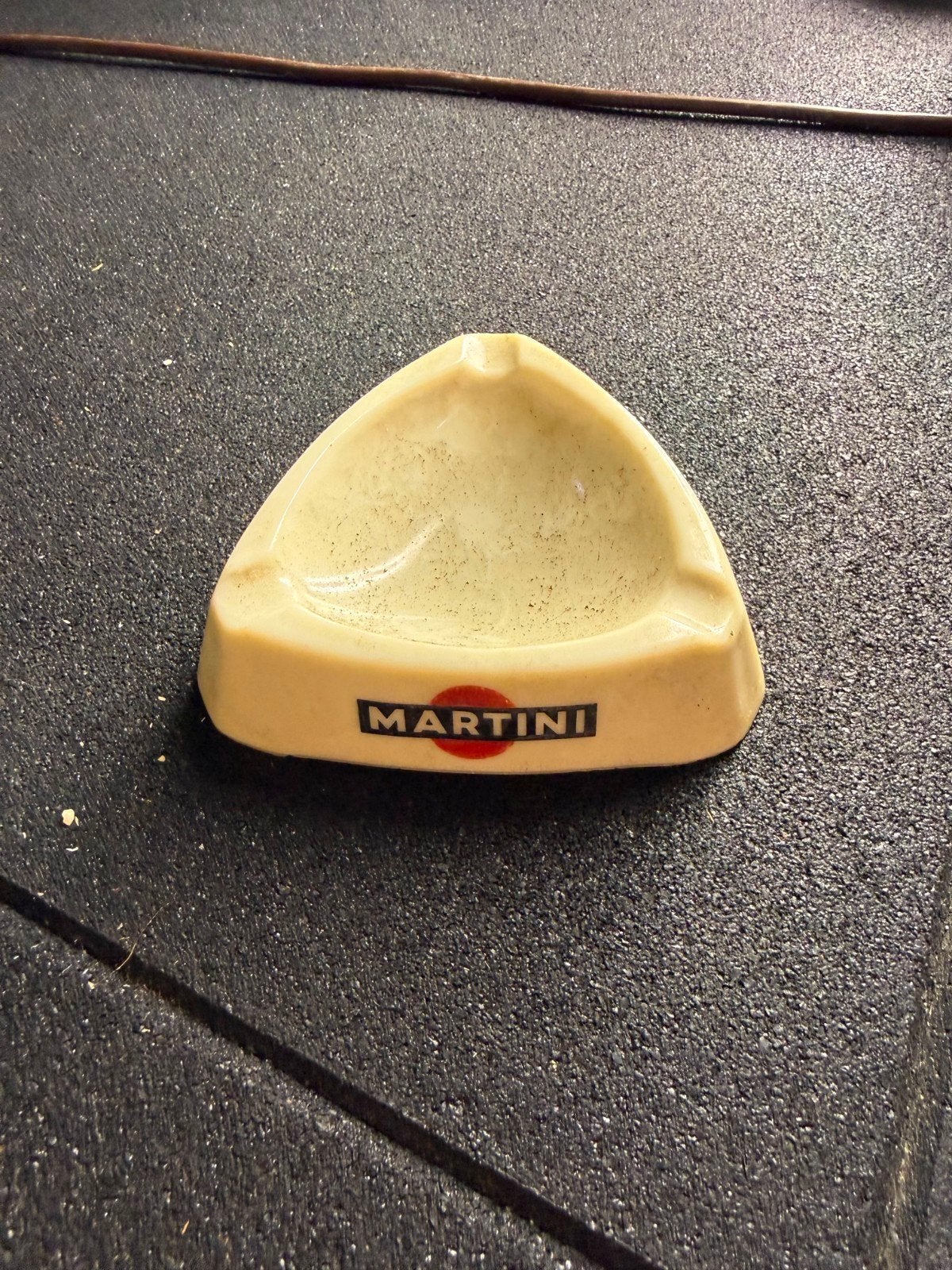 Vintage Martini Asbak - Antiek en Decoratief, Ophalen of Verzenden