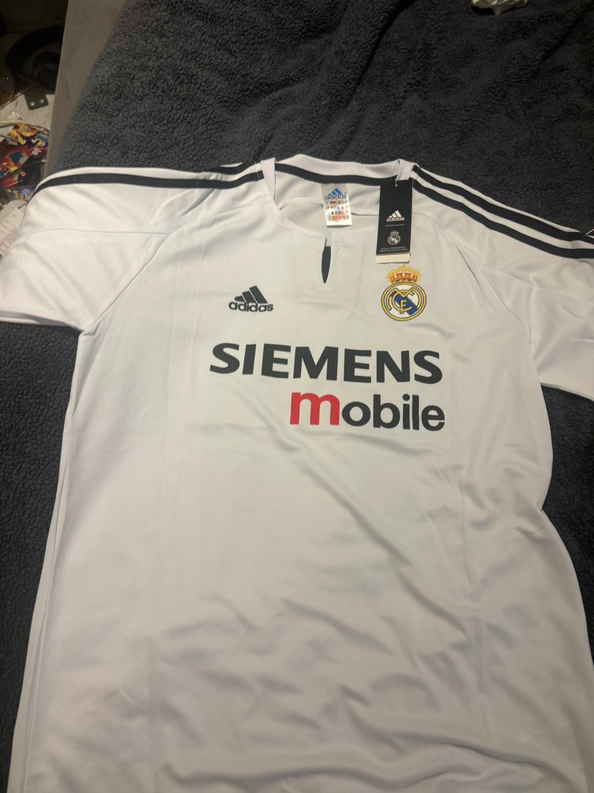 Real Madrid David Beckham #23 Shirt – 2003/04 Adidas Maat L, Ophalen of Verzenden, Nieuw, Wit