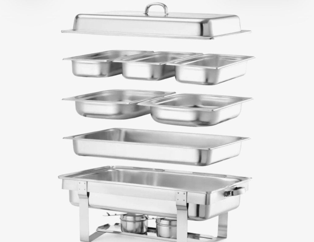 Catering chafing dish set, Ophalen, Gebruikt, Overige