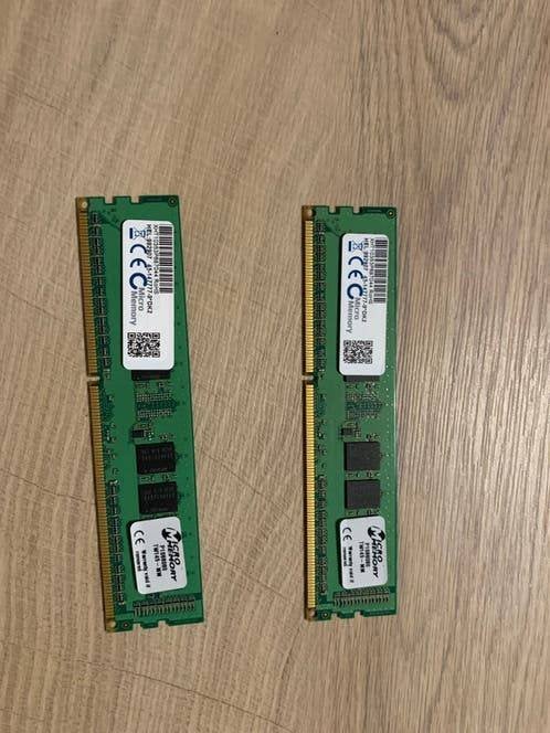 2x 4 GB DDR3 Desktop RAM Geheugenmodule (8GB totaal), Computers en Software, Gebruikt, 8 GB, DDR3, Ophalen of Verzenden