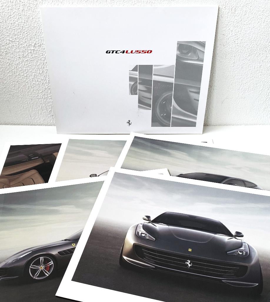 Ferrari GT4C Lusso brochure, Boeken, Auto's | Folders en Tijdschriften, Zo goed als nieuw, Ferrari, Verzenden