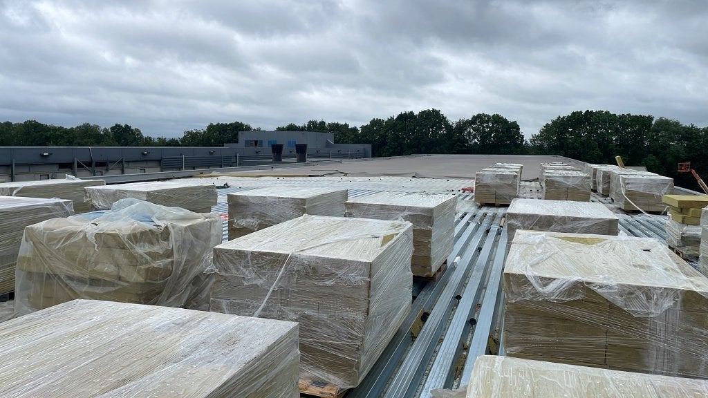 Rockwool dakisolatie 120 mm dik – nette gebruikte partij, Gebruikt, 12 cm of meer, Steenwol, 15 m² of meer