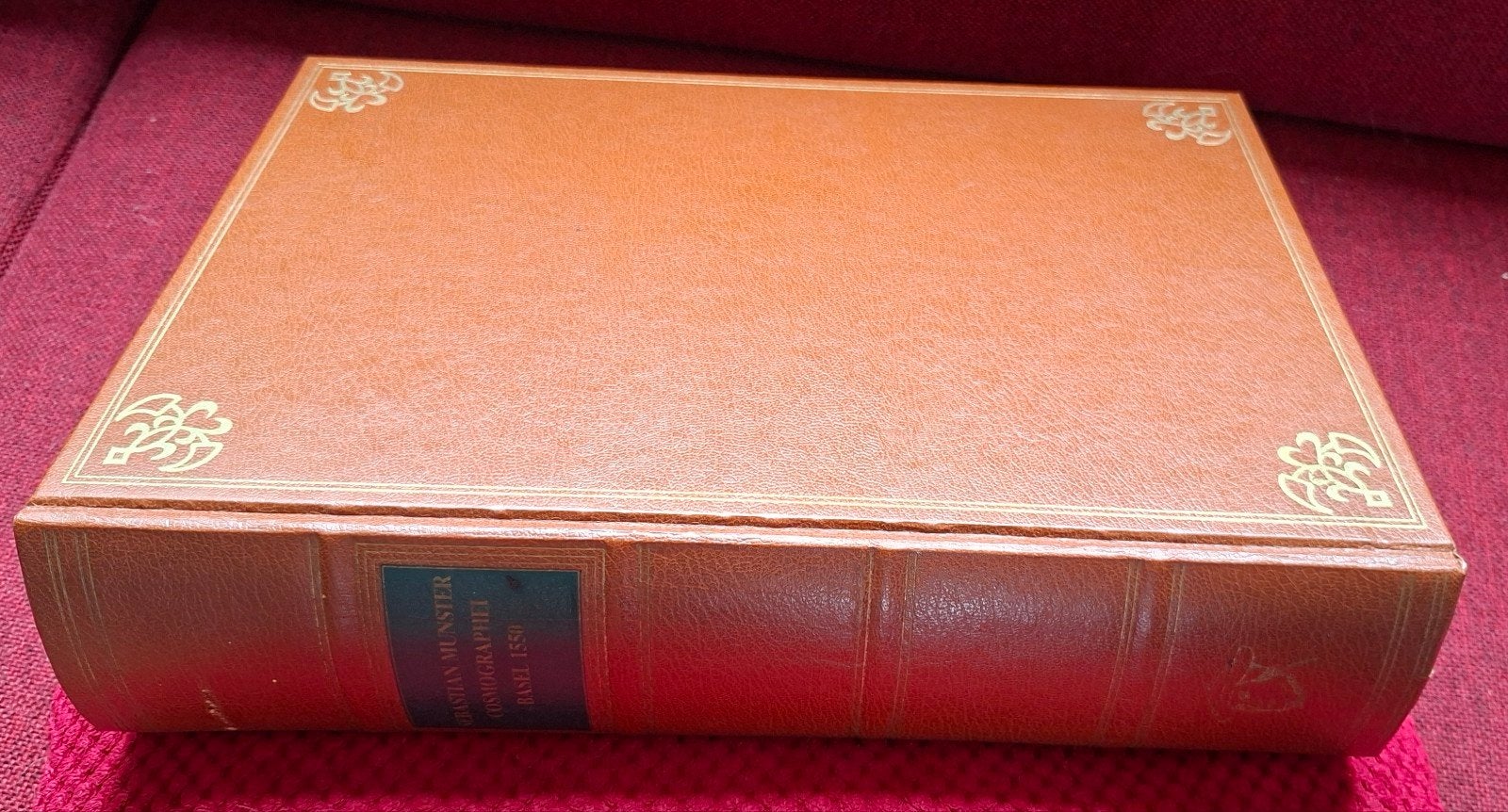 Cosmographei Sebastian Münster Facsimile 1550, Boeken, Ophalen of Verzenden, 20e eeuw of later, Zo goed als nieuw, Sebastian Münster
