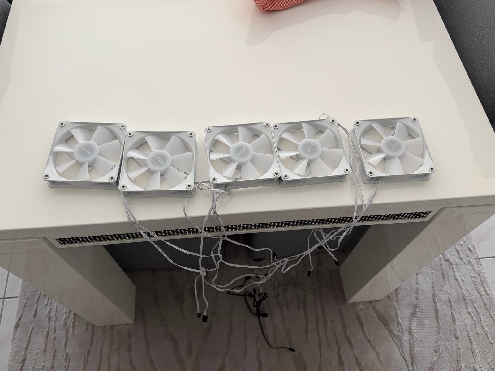 NZXT F120RGB Core Fans - 5 stuks, Computers en Software, Computerkoelers, Ophalen, Zo goed als nieuw, Luchtkoeling