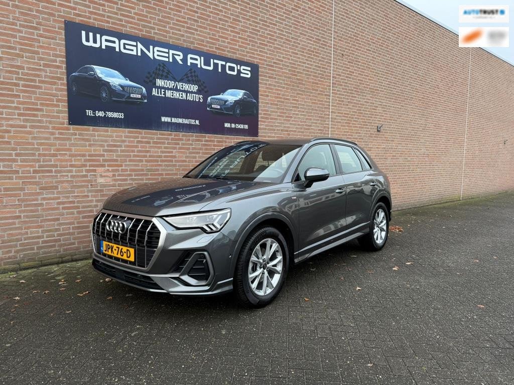 Audi Q3 35 TFSI S edition BTW-AUTO S-Line Keyless Cruise-con, Auto's, Audi, Dealer onderhouden, 15 km/l, Euro 6, 4 cilinders