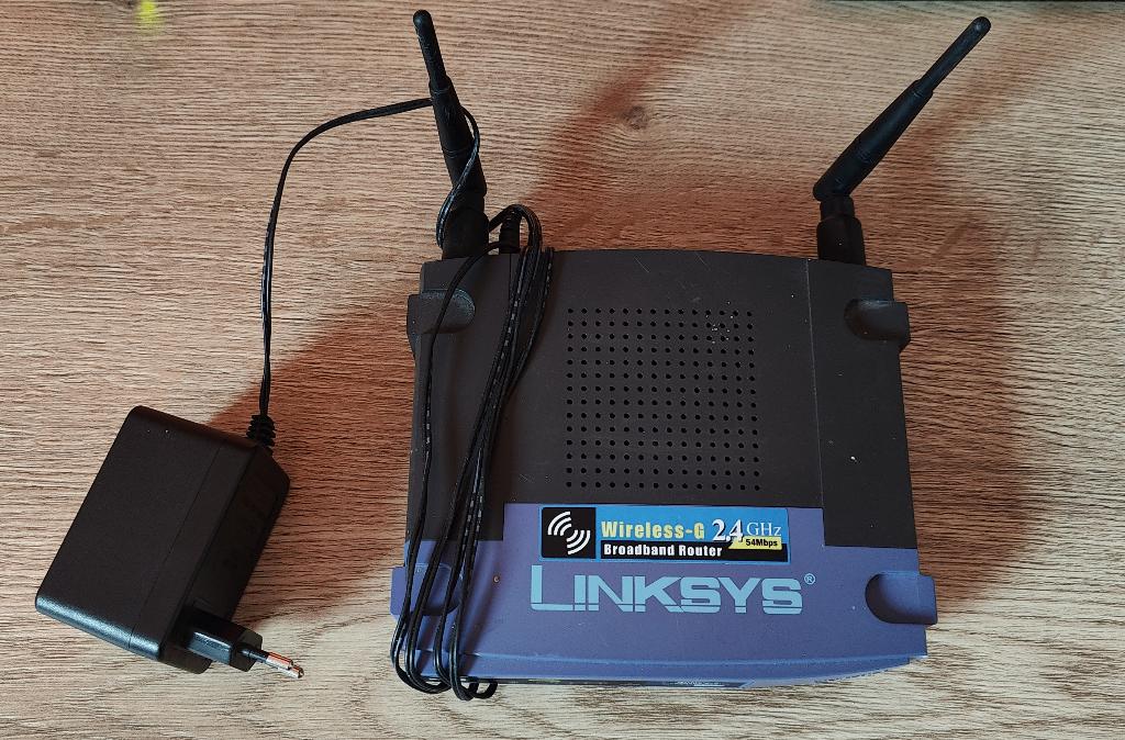 Linksys WRT54G, Ophalen of Verzenden, Gebruikt, Router, Linksys