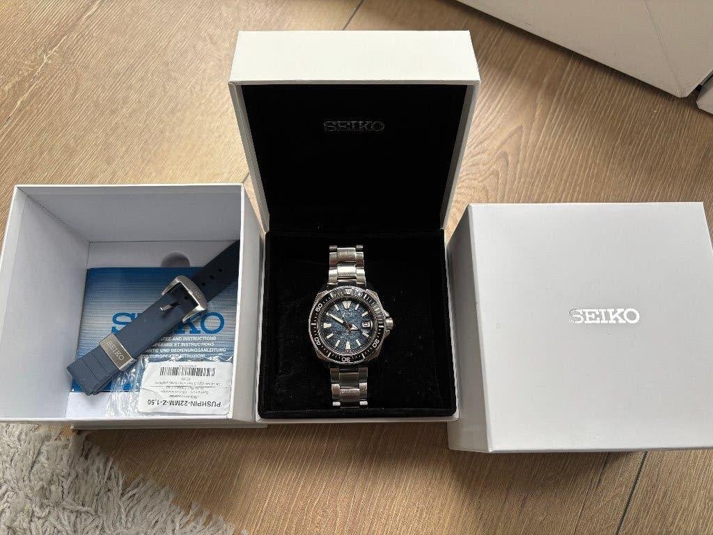 Seiko Prospex SRPF79K1 limited edition nr 234 King Samurai, Staal, Polshorloge, Ophalen of Verzenden, Zo goed als nieuw