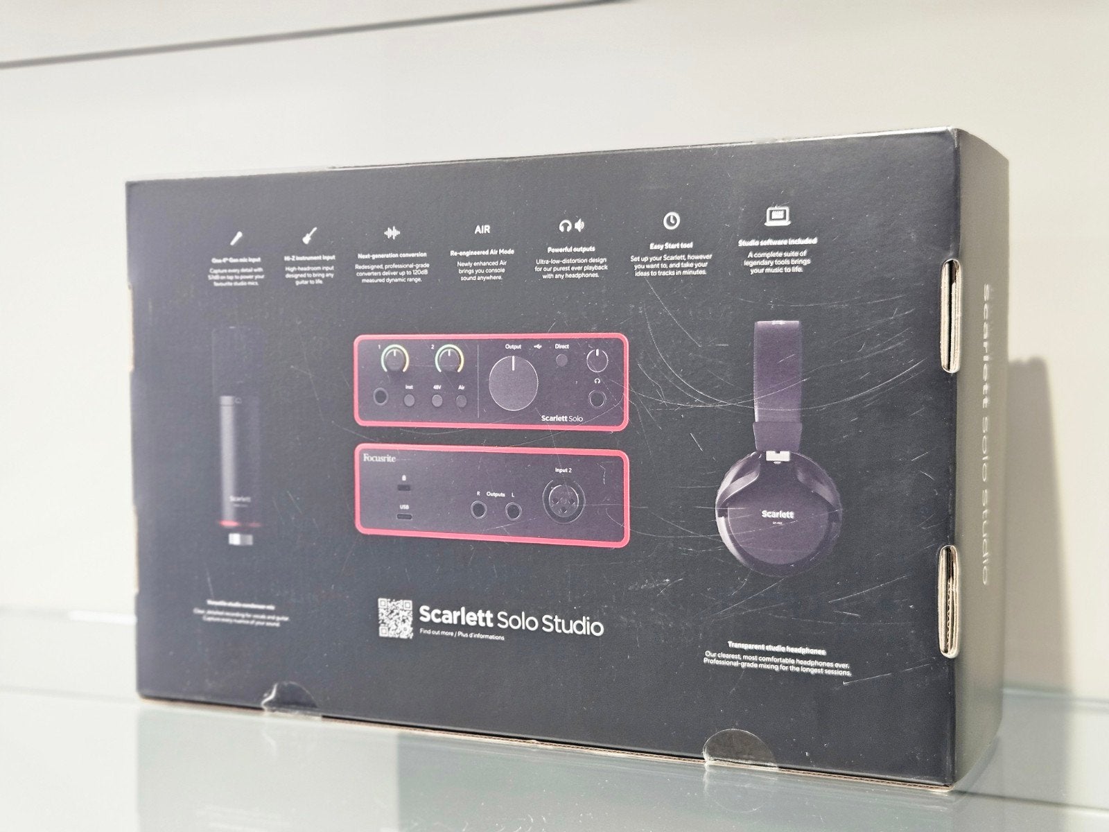 Focusrite Scarlett Solo Studio 4th Gen - Zo goed als nieuw, Focus, Focus, Ophalen of Verzenden, Zo goed als nieuw