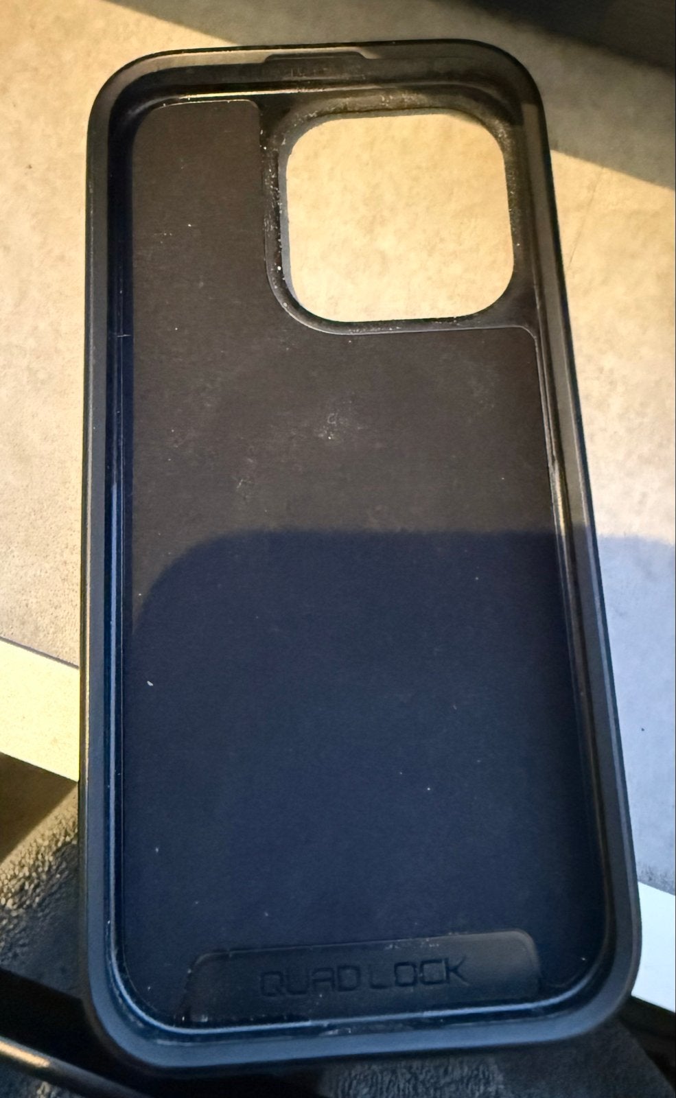 Quad Lock Hoesje voor iPhone 15 Pro, Quad Lock, Hoesje of Tasje, Schokbestendig, IPhone 15 Pro