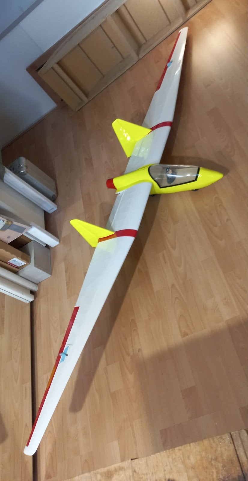 Fauvel AV 48 zweefvliegtuig - 2.60m spanwijdte, Hobby en Vrije tijd, Ophalen of Verzenden, Zo goed als nieuw, Vliegtuig, Overige merken