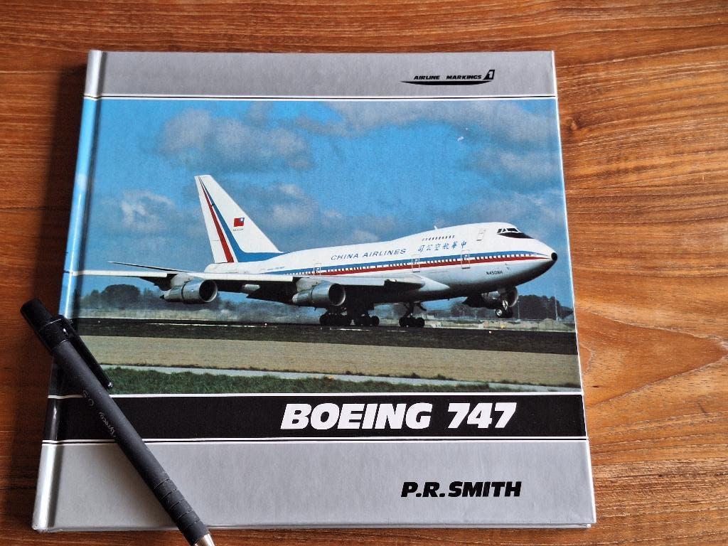 BOEING 747 BY PR SMITH, Ophalen of Verzenden, Gebruikt, Kaart, Foto of Prent