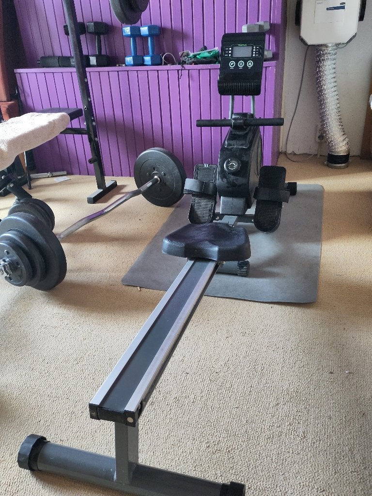 Roeitrainer Tunturi, Sport en Fitness, Ophalen of Verzenden, Zo goed als nieuw, Rug, Roeitrainer