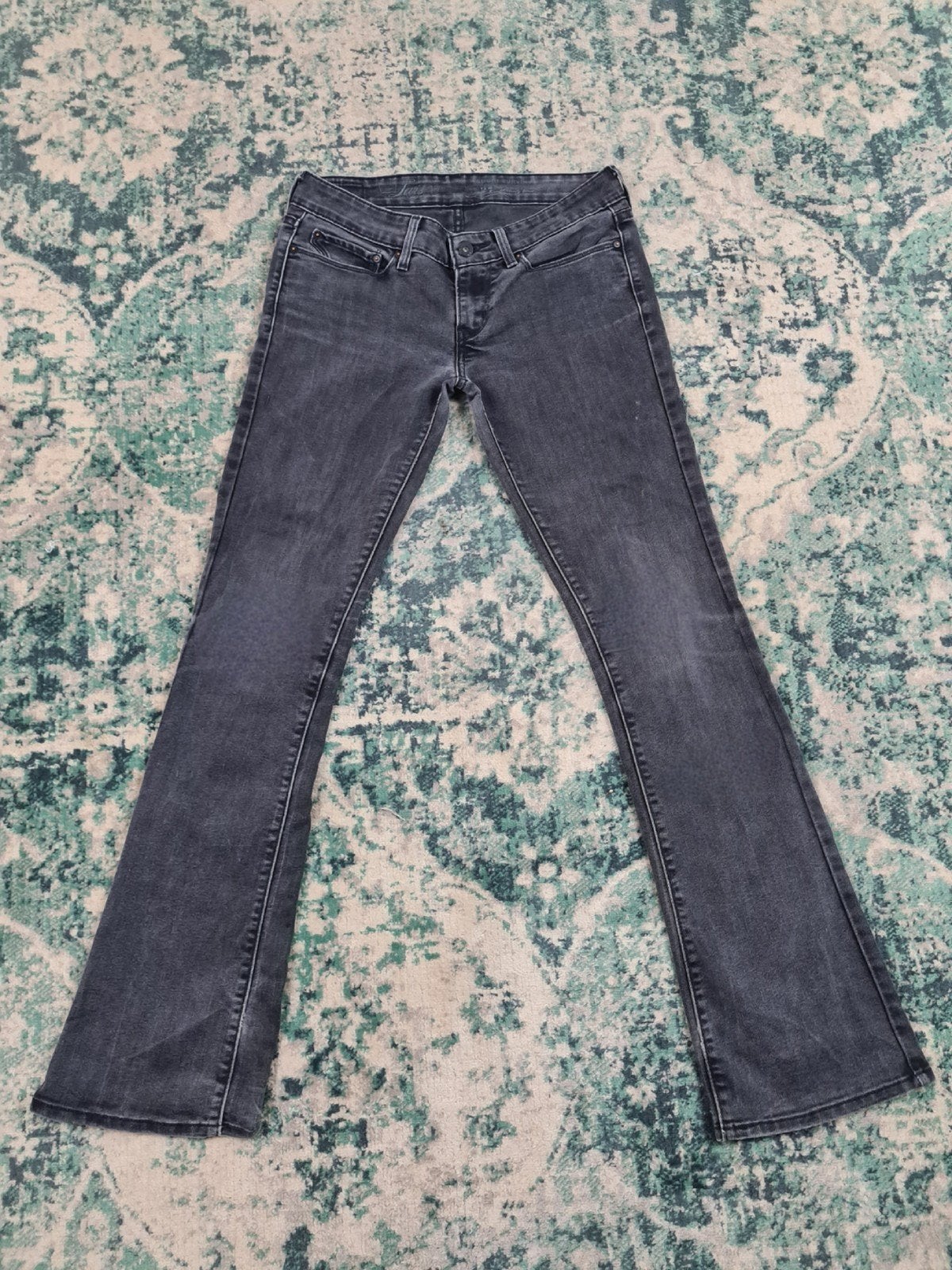 Levi’s denim curve skinny boot W28 L30 Tulsi2830 Low-rise, Zwart, Ophalen of Verzenden, W28 - W29 (confectie 36), Gedragen
