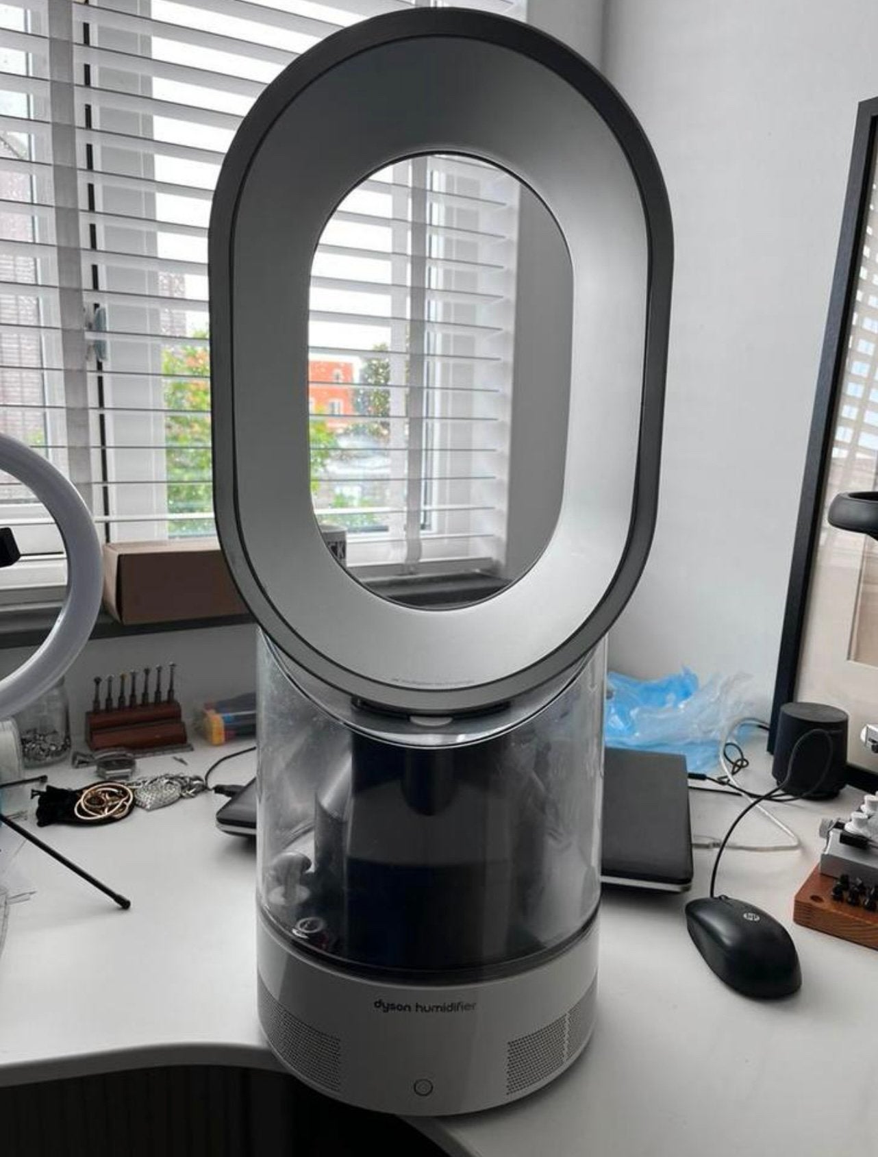 Dyson AM10 luchtreiniger- ventilator, Witgoed en Apparatuur, Ophalen of Verzenden, Ventilator met afstandsbediening, Zo goed als nieuw