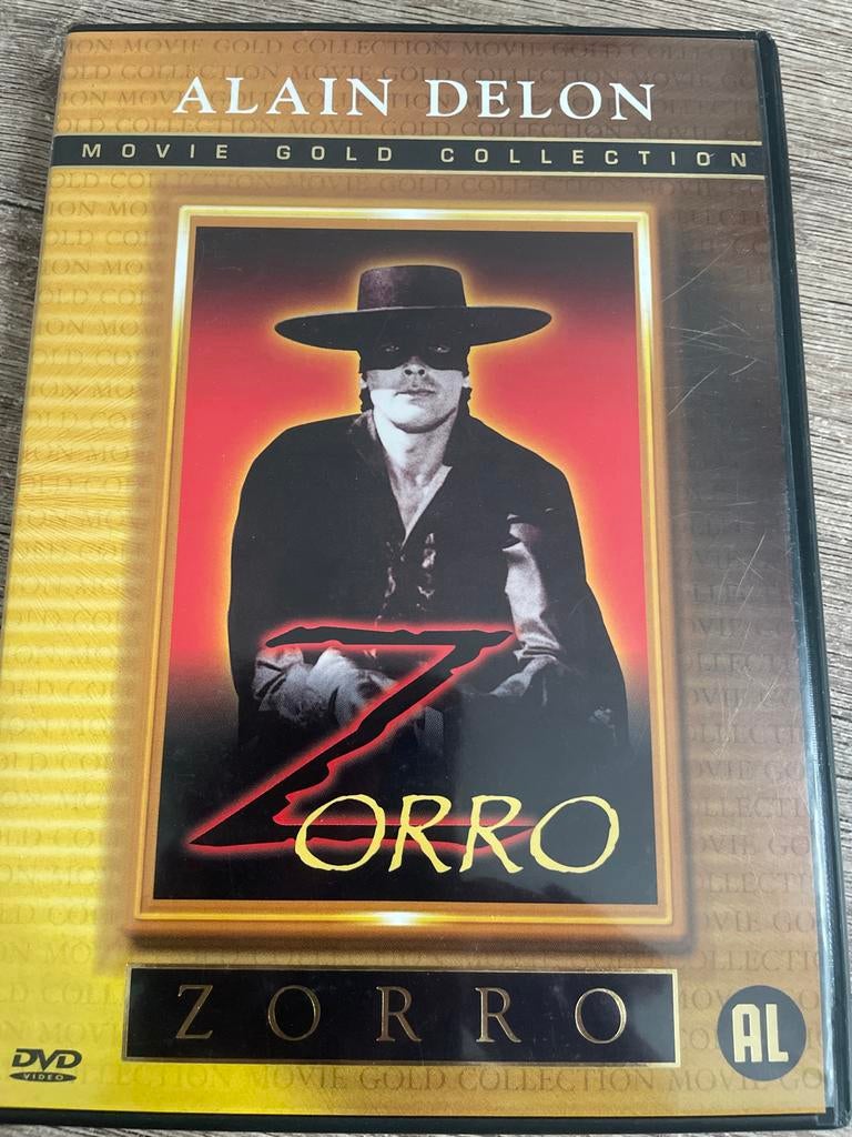 Zorro DVD - Alain Delon - Movie Gold Collection, Cd's en Dvd's, Alle leeftijden, Ophalen of Verzenden, Zo goed als nieuw