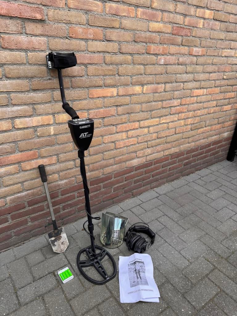 Metaaldetector Garret AT pro, Hobby en Vrije tijd, Metaaldetectors, Zo goed als nieuw, Garrett, Ophalen of Verzenden