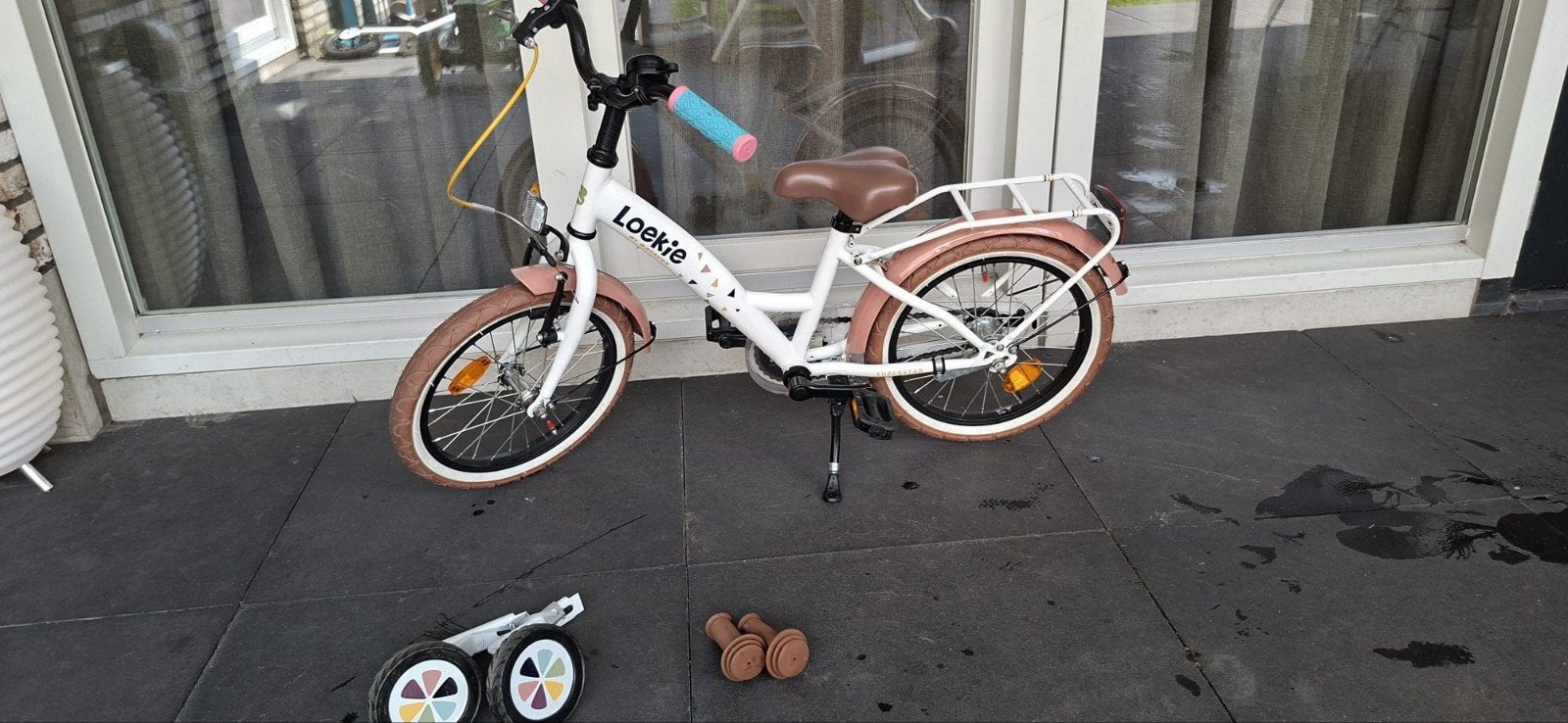 Loekie  Superstar meisjesfiets 16 inch., Ophalen
