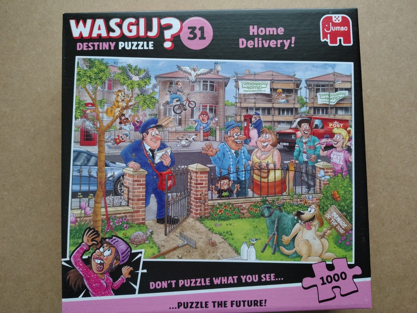 Wasgij Destiny 31, Ophalen of Verzenden, 500 t/m 1500 stukjes, Zo goed als nieuw